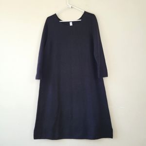 Marla Wynne Trapeze heavy Knit Dress Black XL